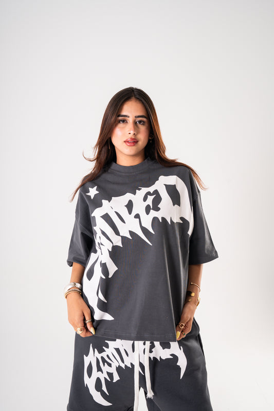 LIMITLESS- Dark Gray TEE