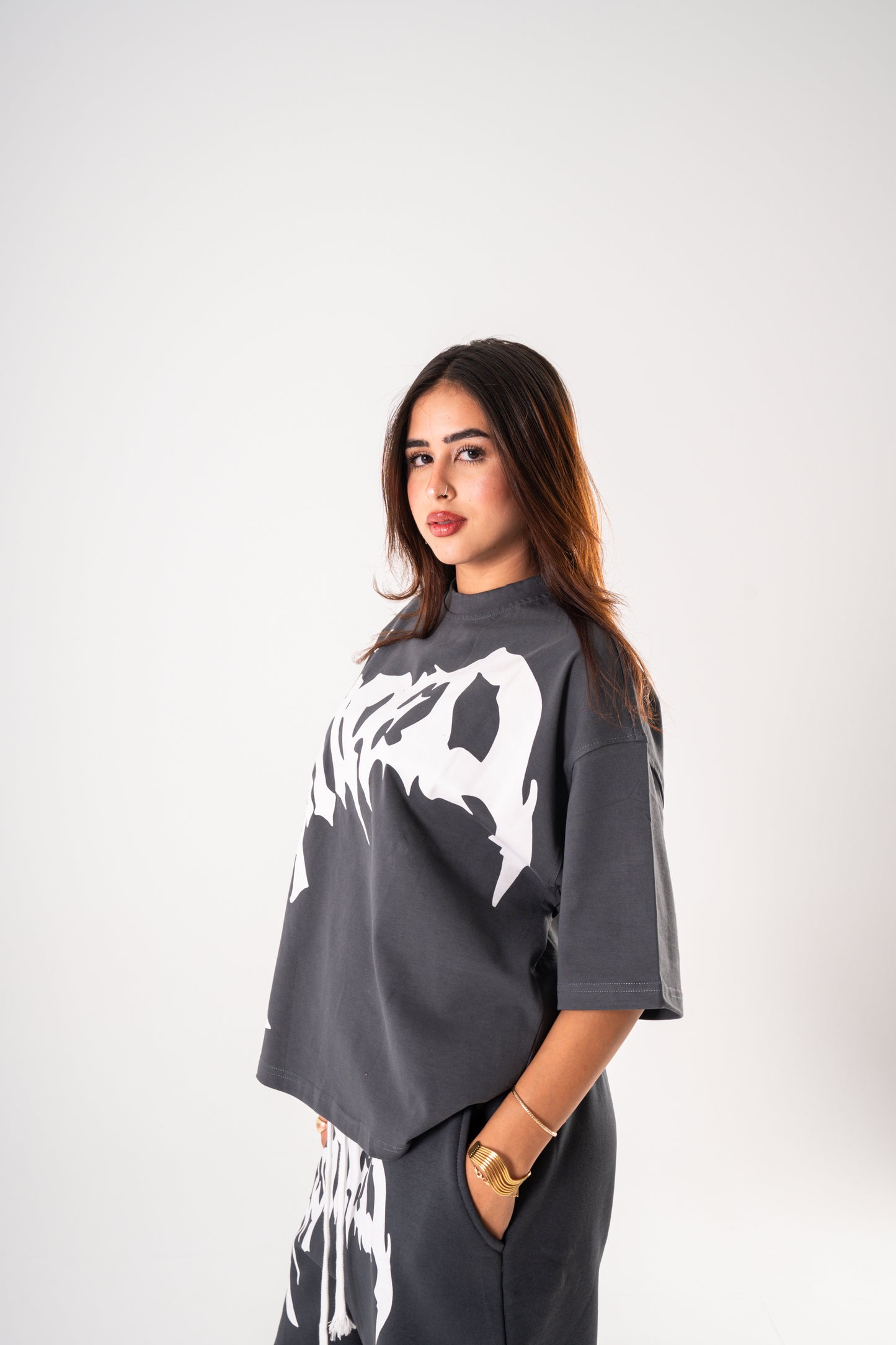 LIMITLESS- Dark Gray TEE