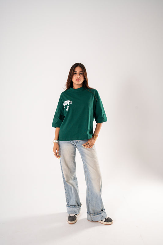 All-LOVE TEE in  green