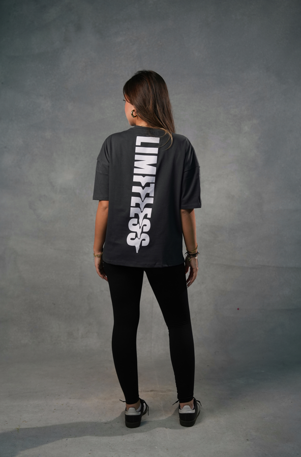 LIMITLESS- Dark Gray TEE